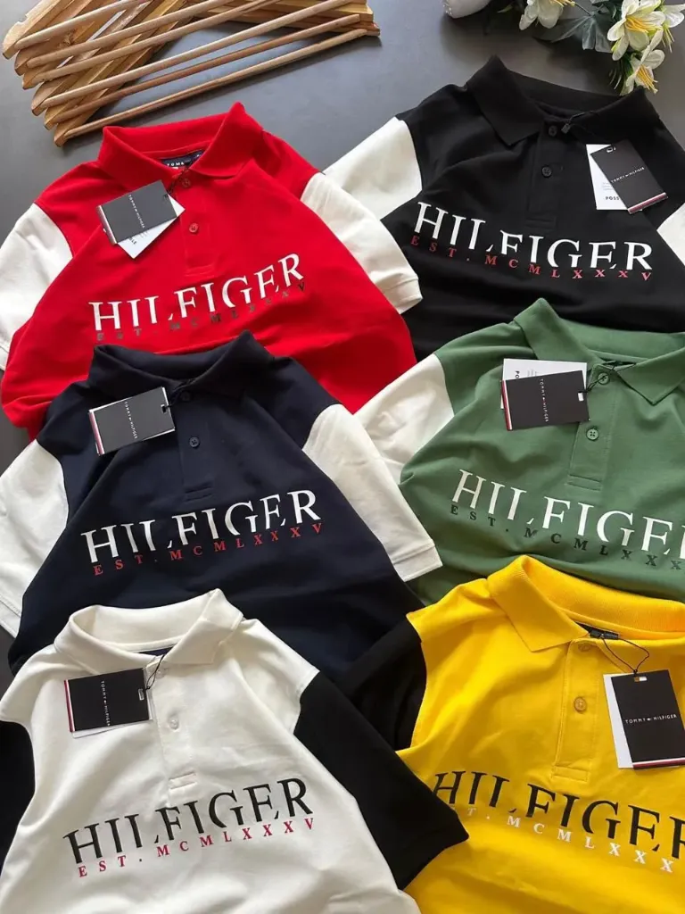 Short sleeves HiL Figer T-shirts (white, XL)