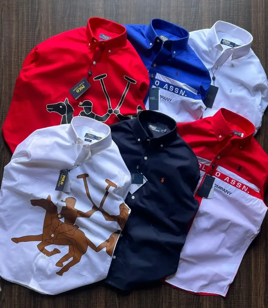 Plane Polo Shirts (white, XL)